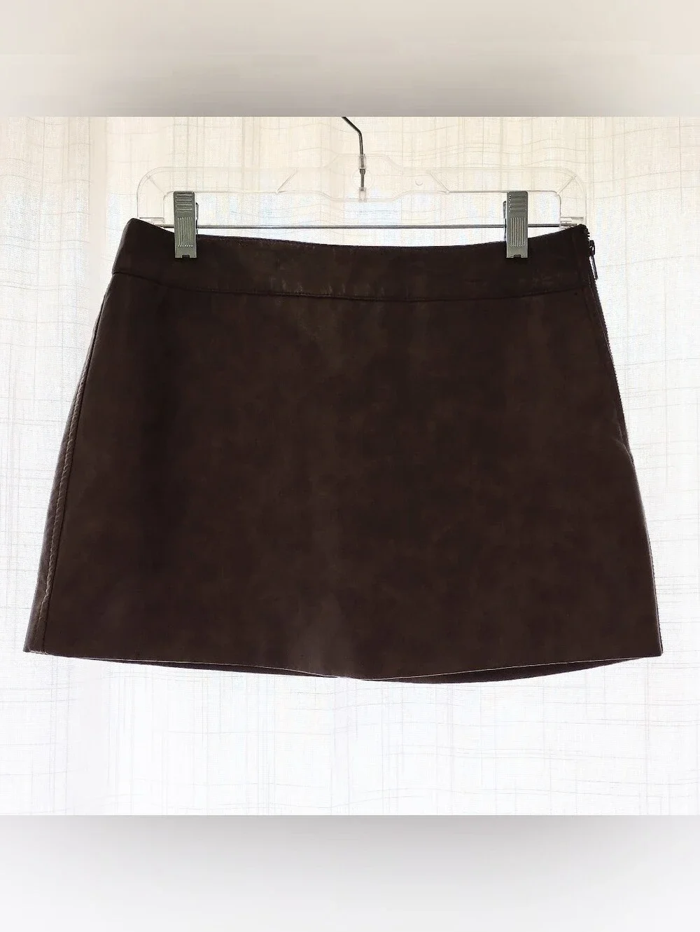 Fashion Nova Sz M  Chocolate Brown Mini Skirt